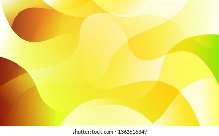Wave Abstract Background. For Your Design Wallpaper, Presentation, Banner, Flyer, Cover Page, Landing Page. Vector Illustration with Color Gradient