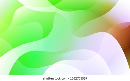Wave Abstract Background. For Your Design Wallpaper, Presentation, Banner, Flyer, Cover Page, Landing Page. Vector Illustration with Color Gradient