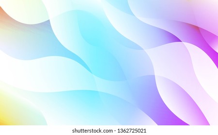 Wave Abstract Background. For Your Design Wallpaper, Presentation, Banner, Flyer, Cover Page, Landing Page. Vector Illustration with Color Gradient