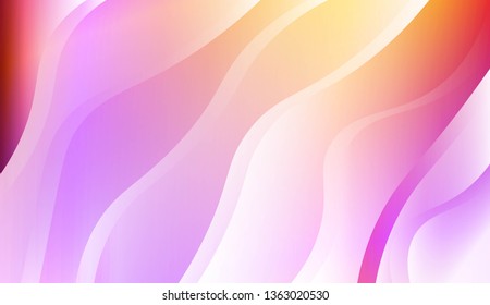 Wave Abstract Background. For Your Design Wallpaper, Presentation, Banner, Flyer, Cover Page, Landing Page. Vector Illustration with Color Gradient