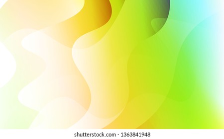 Wave Abstract Background. For Your Design Wallpaper, Presentation, Banner, Flyer, Cover Page, Landing Page. Vector Illustration with Color Gradient