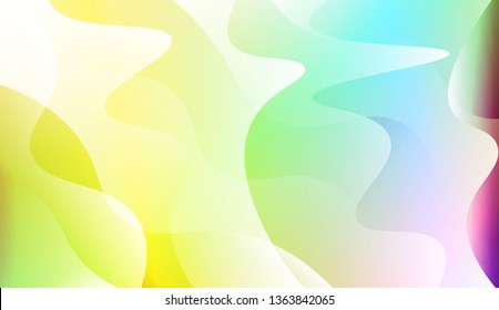 Wave Abstract Background. For Your Design Wallpaper, Presentation, Banner, Flyer, Cover Page, Landing Page. Vector Illustration with Color Gradient