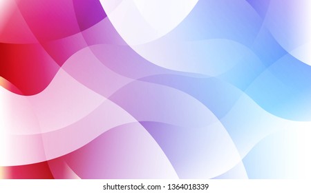 Wave Abstract Background. For Your Design Wallpaper, Presentation, Banner, Flyer, Cover Page, Landing Page. Vector Illustration with Color Gradient