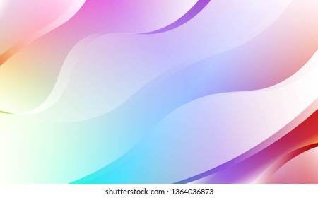 Wave Abstract Background. For Your Design Wallpaper, Presentation, Banner, Flyer, Cover Page, Landing Page. Vector Illustration with Color Gradient