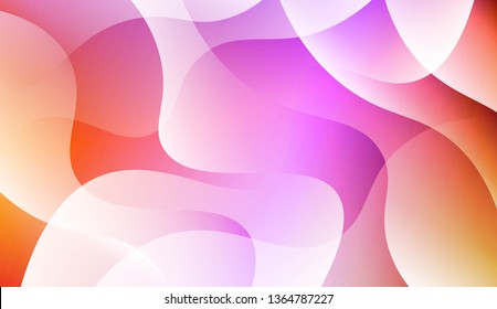 Wave Abstract Background. For Your Design Wallpaper, Presentation, Banner, Flyer, Cover Page, Landing Page. Vector Illustration with Color Gradient