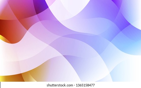 Wave Abstract Background. For Your Design Wallpaper, Presentation, Banner, Flyer, Cover Page, Landing Page. Vector Illustration with Color Gradient