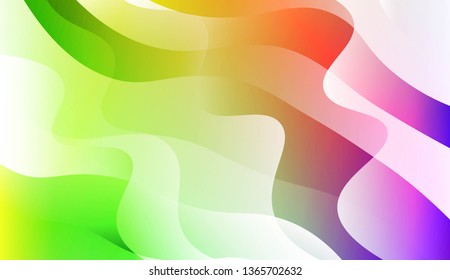Wave Abstract Background. For Your Design Wallpaper, Presentation, Banner, Flyer, Cover Page, Landing Page. Vector Illustration with Color Gradient
