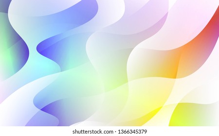 Wave Abstract Background. For Your Design Wallpaper, Presentation, Banner, Flyer, Cover Page, Landing Page. Vector Illustration with Color Gradient