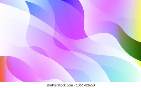 Wave Abstract Background. For Your Design Wallpaper, Presentation, Banner, Flyer, Cover Page, Landing Page. Vector Illustration with Color Gradient