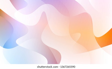 Wave Abstract Background. For Your Design Wallpaper, Presentation, Banner, Flyer, Cover Page, Landing Page. Vector Illustration with Color Gradient