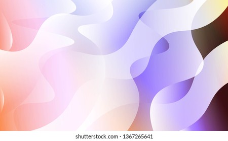 Wave Abstract Background. For Your Design Wallpaper, Presentation, Banner, Flyer, Cover Page, Landing Page. Vector Illustration with Color Gradient