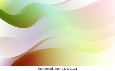 Wave Abstract Background. For Your Design Wallpaper, Presentation, Banner, Flyer, Cover Page, Landing Page. Vector Illustration with Color Gradient