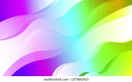 Wave Abstract Background. For Your Design Wallpaper, Presentation, Banner, Flyer, Cover Page, Landing Page. Vector Illustration with Color Gradient