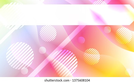 Wave Abstract Background. For Your Design Wallpaper, Presentation, Banner, Flyer, Cover Page, Landing Page. Vector Illustration with Color Gradient