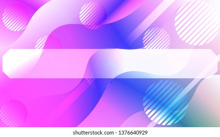 Wave Abstract Background. For Your Design Wallpaper, Presentation, Banner, Flyer, Cover Page, Landing Page. Vector Illustration with Color Gradient