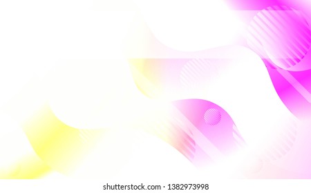 Wave Abstract Background. For Your Design Wallpaper, Presentation, Banner, Flyer, Cover Page, Landing Page. Vector Illustration with Color Gradient
