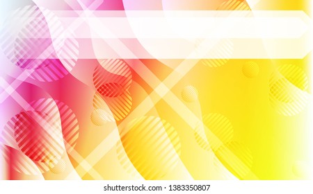Wave Abstract Background. For Your Design Wallpaper, Presentation, Banner, Flyer, Cover Page, Landing Page. Vector Illustration with Color Gradient