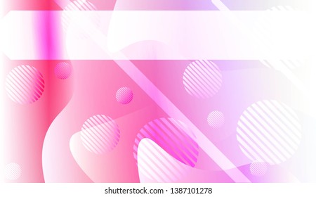 Wave Abstract Background. For Your Design Wallpaper, Presentation, Banner, Flyer, Cover Page, Landing Page. Vector Illustration with Color Gradient