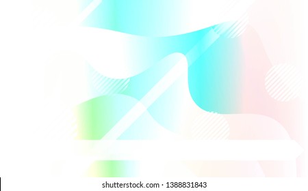Wave Abstract Background. For Your Design Wallpaper, Presentation, Banner, Flyer, Cover Page, Landing Page. Vector Illustration with Color Gradient