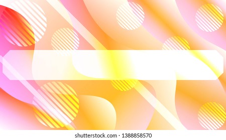 Wave Abstract Background. For Your Design Wallpaper, Presentation, Banner, Flyer, Cover Page, Landing Page. Vector Illustration with Color Gradient