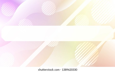 Wave Abstract Background. For Your Design Wallpaper, Presentation, Banner, Flyer, Cover Page, Landing Page. Vector Illustration with Color Gradient