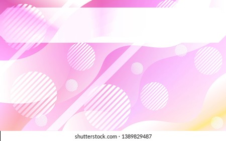 Wave Abstract Background. For Your Design Wallpaper, Presentation, Banner, Flyer, Cover Page, Landing Page. Vector Illustration with Color Gradient