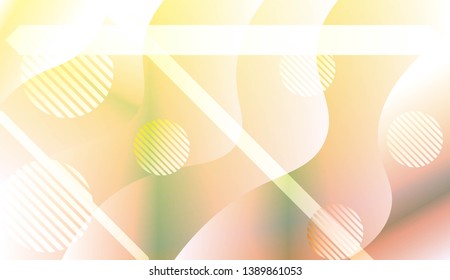 Wave Abstract Background. For Your Design Wallpaper, Presentation, Banner, Flyer, Cover Page, Landing Page. Vector Illustration with Color Gradient