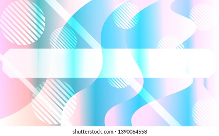 Wave Abstract Background. For Your Design Wallpaper, Presentation, Banner, Flyer, Cover Page, Landing Page. Vector Illustration with Color Gradient