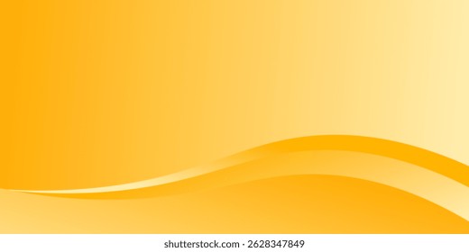 Fundo abstrato das ondas laranja e amarelo. eps 10 