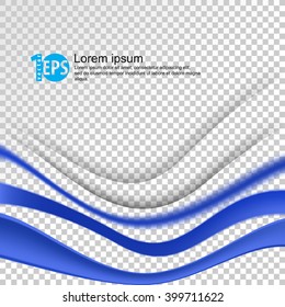 wave abstract elements on checkered background. eps10 vector
