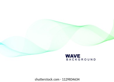 wave abstract futuristic background with curve shape. Usable for poster, wallpaper, cover and flyer. Colored wave lines like smoke. Colorful fluid poster. Sound wave with dynamic lines wallpaper.