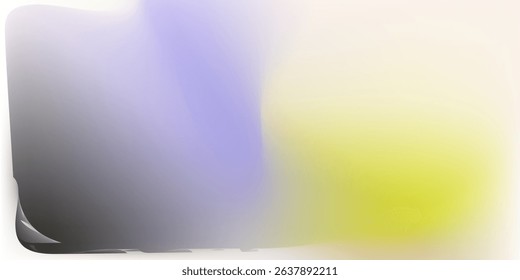 wave Abstract futuristic design of landing page. retro gradient mesh website design