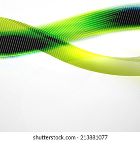 Diseño de diseño abstracto de ondas - fondo conceptual futurista de alta tecnología de negocios, fondo de pared, fondo