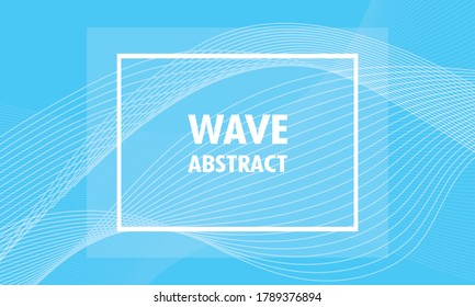 wave abstract with lettering in white background vector illustration design