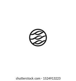 Wave Abstract Logo Icon Design Template Vector Illustration