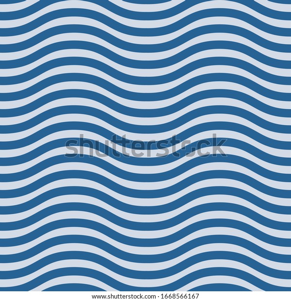 Wave Abstract Monochromatic Design Seamless Patterns Stock Vector ...