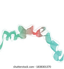 Wave Abstract vector background, Transparent waved lines for brochure, website, flyer design.