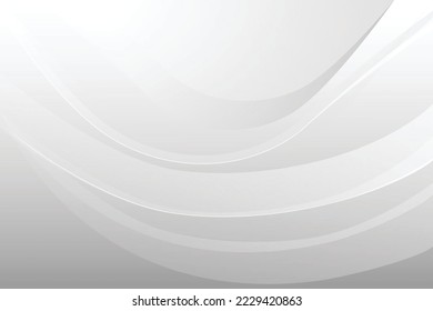 Wave Abstract Vector Background, white innocent light abstract background, Serene Banner Design