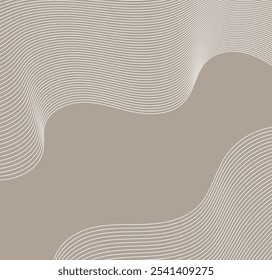 Fondo de Vector abstracto de la onda. Patrón ondulado de la curva que fluye por el fondo azul y blanco del gradiente colorido. Fondo aislado de las líneas de onda que fluyen coloridas abstractas del Vector