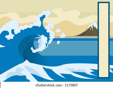 Wave background