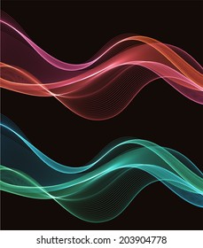 Wave background