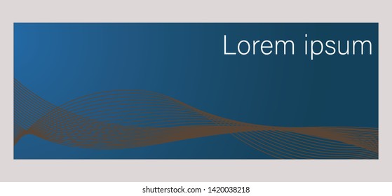 Wave Background abstract design, vector eps10, Nice design