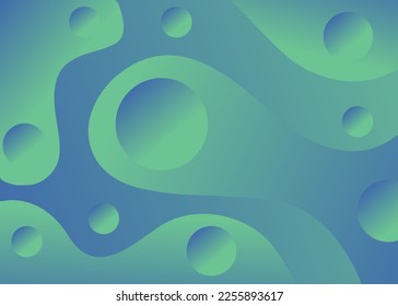 
wave background abstract gradient vector illustration