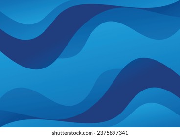 wave background abstract style design