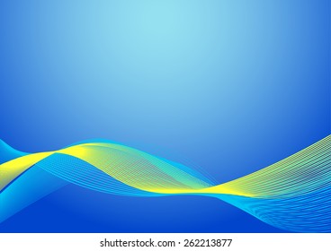 wave background abstract template design 