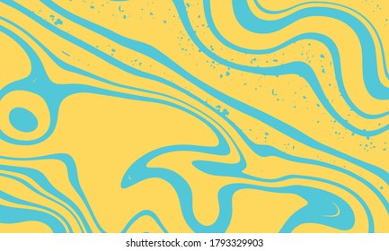 Wave Background Bright Color Vector Illustration Stock Vector (Royalty ...