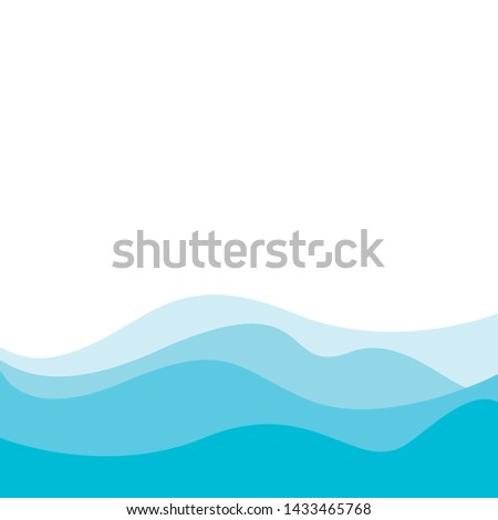 wave background for business template
