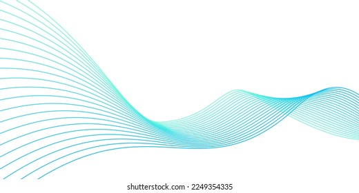 Wave background with copy space, motion and audio concept