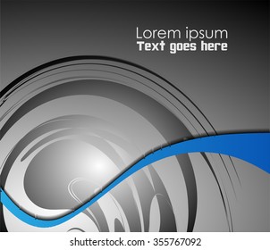 Wave background curve line on space shadow overlap and dimension modern texture pattern for text and message website design
