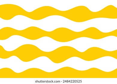 Wave background. Design of colourful poster. Vector illustration